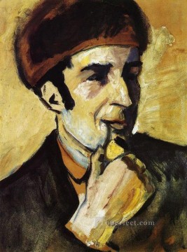 August Macke Painting - Portrait of Franz Marc Bildn is Franz Marc August Macke